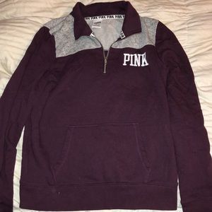 BNWOT Victoria Secret half zip